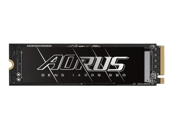 AORUS Gen5 14000 - SSD - 2 TB - inbyggd - M.2 2280 - PCI Express 5.0 x4 (NVMe) - buffert: 4 GB