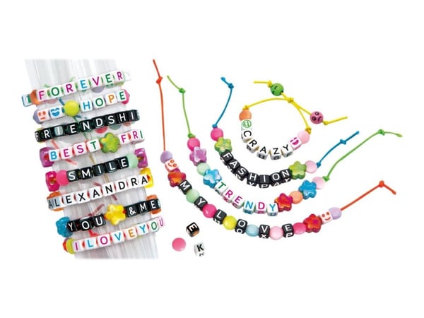 Clementoni Crazy Chic 18634, Muoti, Message bracelets, 7 vuosi/vuosia, Monivärinen