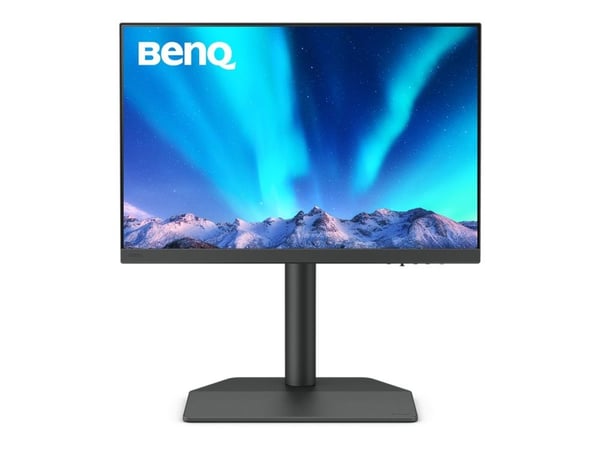 BenQ SW242Q - LED-skjerm - 24.1" - 2560 x 1600 2K @ 60 Hz - IPS - 400 cd/m² - 1000:1 - 5 ms - HDMI, DisplayPort, USB-C