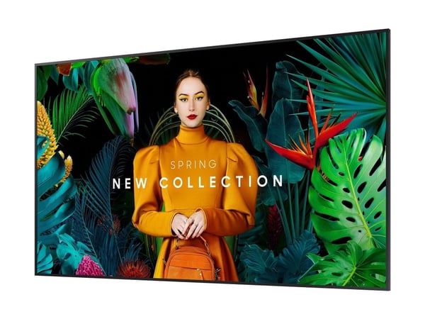 Samsung QH98C - 98" Diagonalklasse (97.5" synlig) - QHC Series LED-bakgrunnsbelyst LCD-skjerm - intelligent skilting - Tizen OS - 4K UHD (2160p) 38...