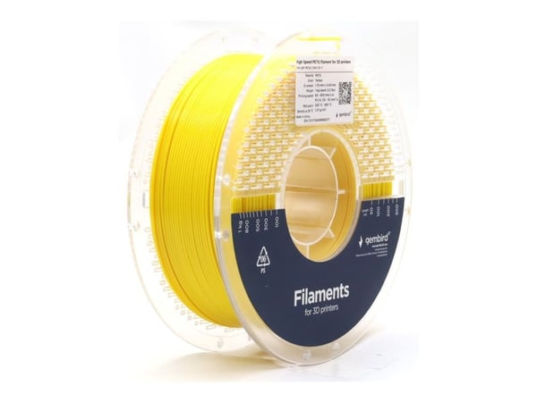 Gembird - Gul - 1 kg - gul - färglåda - PETG-fiber (3D)