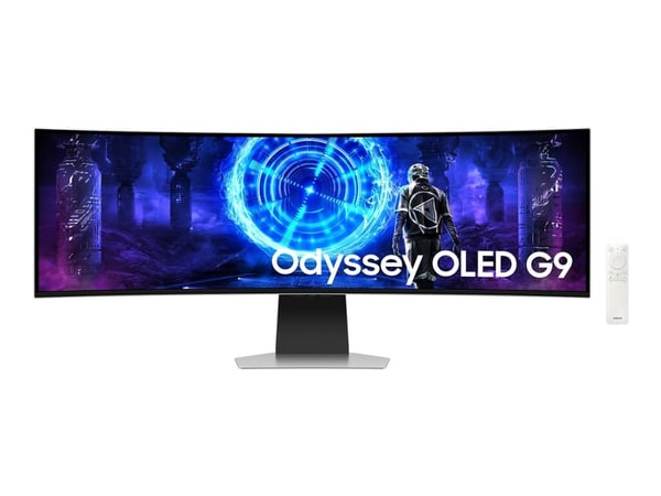 Samsung Odyssey OLED G9 S49DG950SU - G95SD Series - OLED-monitor - Smart - spel - böjd - 49" - 5120 x 1440 Dual Quad HD @ 240 Hz - 250 cd/m² - 1000...