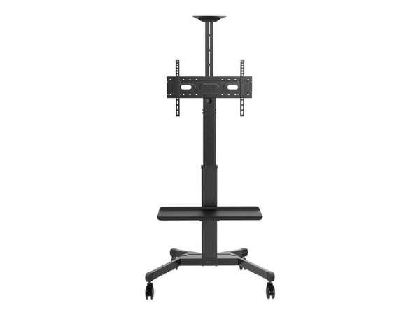 Vision X-Series VFM-F22 - Vogn - høydejusterbar - for LCD-skjerm - stål, aluminium - matt svart - skjermstørrelse: 31"-80"