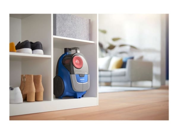 Philips 2000 Series XB2123 - Støvsuger - kanister - uten pose - dark blue/peach