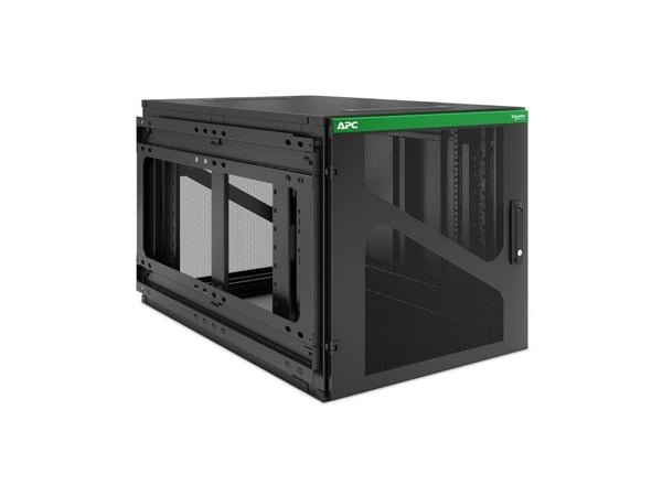 APC NetShelter - Rack - veggmonterbar - 12U - 19" - for P/N: SC500RM1U, SMT1000RM1U, SMT1500RM2UCNC, SMT750RM1U, SMT750RM2UCNC