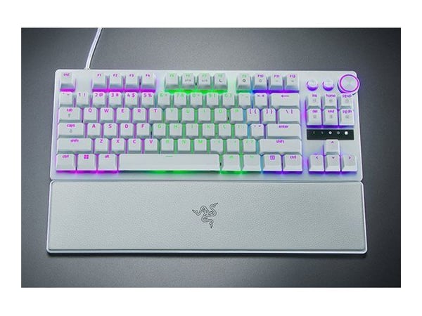 Razer RAZER Huntsman V3 Pro Tenkeyless Keyboard - Hvit - US Layout