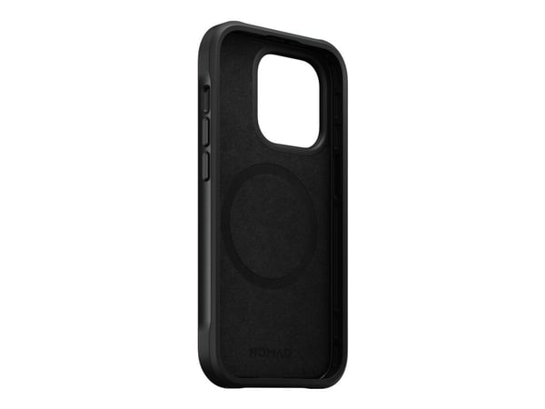 Nomad Rugged Case, Suojus, Apple, iPhone 14 Pro, 15,5 cm (6.12"), Musta, Oranssi
