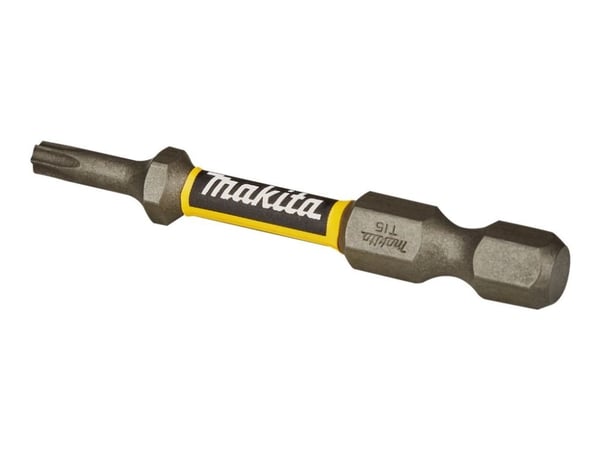 Makita Impact Premier - Impact screwdriver bit - 2 delar - torx - T15 - hexagonalt - längd: 50 mm - för Makita DTD172Z