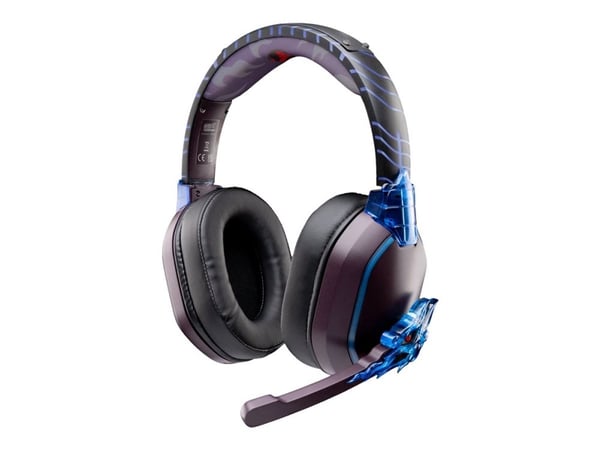 Lexip x Tsume Naruto Shippuden Madara Destruction - Hodetelefoner med mikrofon - full størrelse - Bluetooth - kablet, trådløs - USB-C