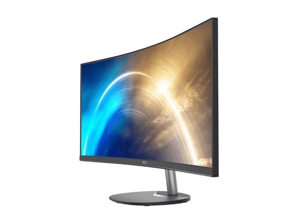 MSI PRO MP341CQ - LED-skjerm - kurvet - 34" - 3440 x 1440 UWQHD @ 100 Hz - VA - 300 cd/m² - 3000:1 - 4 ms - 2xHDMI, DisplayPort - høyttalere - svart
