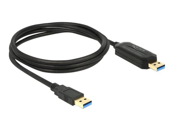 Delock - Adapter til direkte tilslutning - USB 3.0 - USB 3.0 x 1 - sort