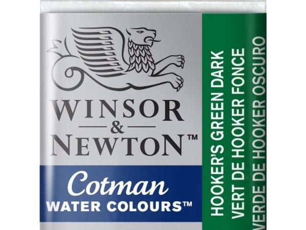 Cotman Water Col H/P Hookers Green Dk 312