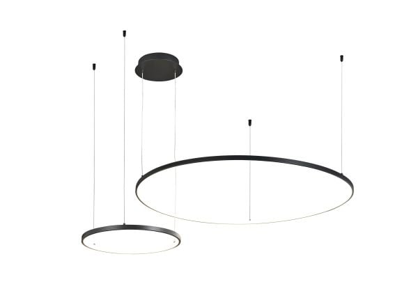 Pendellampe LED SIBIU 2xROUND 4000K BL