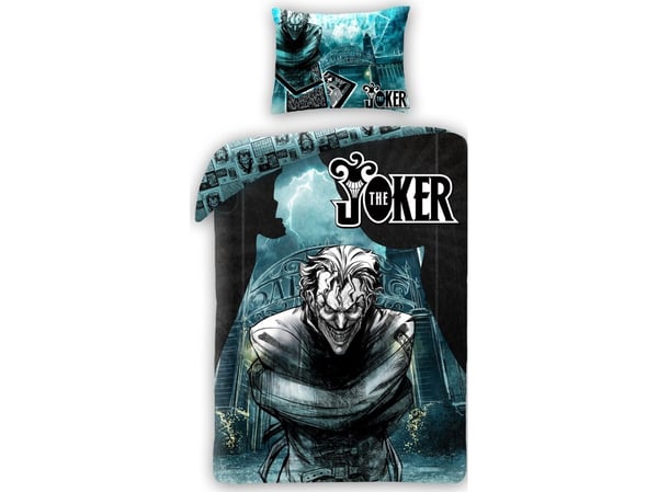 Batman The Joker Sengetøj 140 x 200 cm - 100 procent bomuld