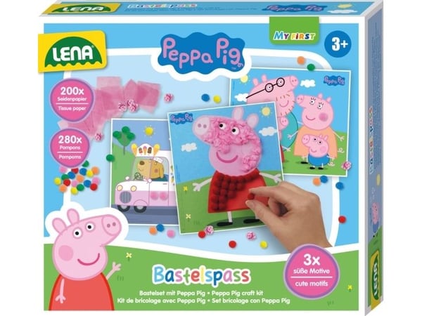 Lena 42619, Pysselsett for barn, 3 år, Flerfarget