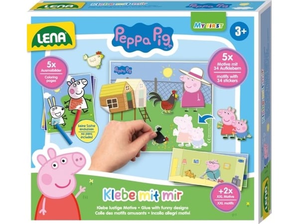 Lena 42731, Håndarbeidssett for barn, 3 år, Flerfarget