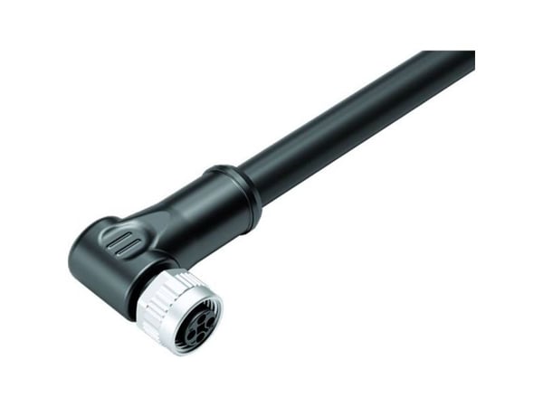 pärm 77 0634 0000 50704-0200-20 Rund stickpropp färdig Anslutning, vinklad Totalt antal poler: 4 Serier (rund stickpropp): 813 1 st.