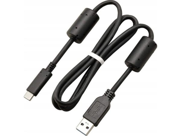 Olympus CB-USB11, jack/handtag, svart