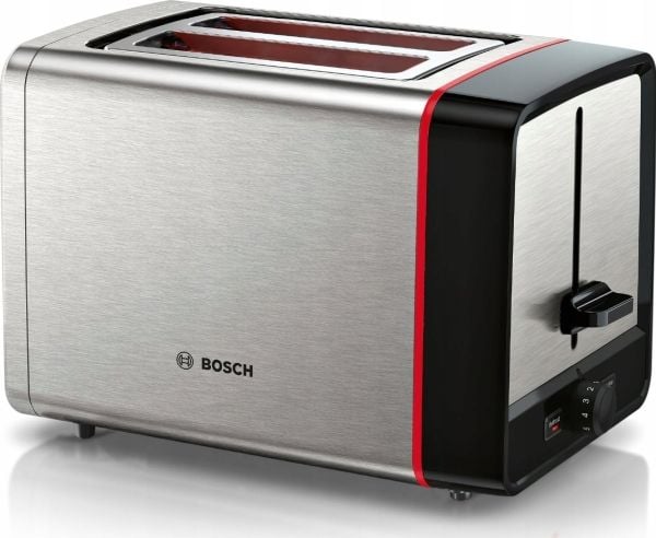Bosch MyMoment TAT6M420 - Brødrister - 2 skive - 2 Spor - rustfritt stål