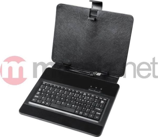 QUER universelt deksel for nettbrett til datamaskiner 9,7" med USB-tastatur