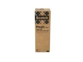 Tape, Scotch Magic, usynlig tape, A Greener Choice, 9 ruller, 19 mm x 33 m