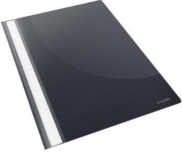 Esselte - Rapportfil - for A4 (210 x 297 mm) - kapasitet: 160 ark - svart (en pakke 25)