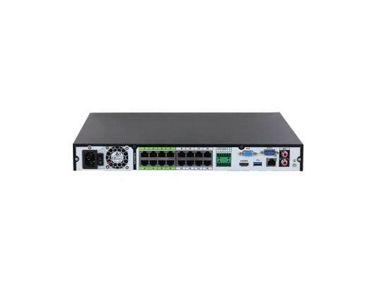 Dahua WizSense Series NVR5216-16P-EI - NVR - 16 kanaler - med nettverk - 1U - kan monteres i rack