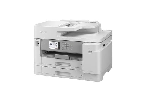 Brother MFC-J5955DW, Blekkdyse, Fargeutskrift, 1200 x 4800 DPI, A3, Direkte utskrift, Hvit