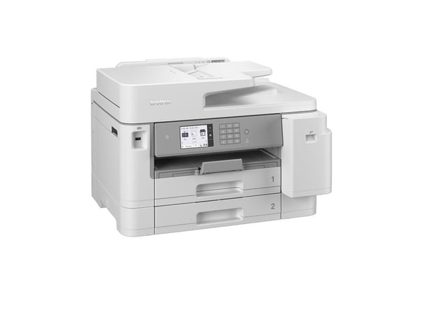 Brother MFC-J5955DW, Blekkdyse, Fargeutskrift, 1200 x 4800 DPI, A3, Direkte utskrift, Hvit