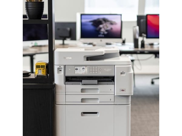 Brother MFC-J5955DW, Blekkdyse, Fargeutskrift, 1200 x 4800 DPI, A3, Direkte utskrift, Hvit