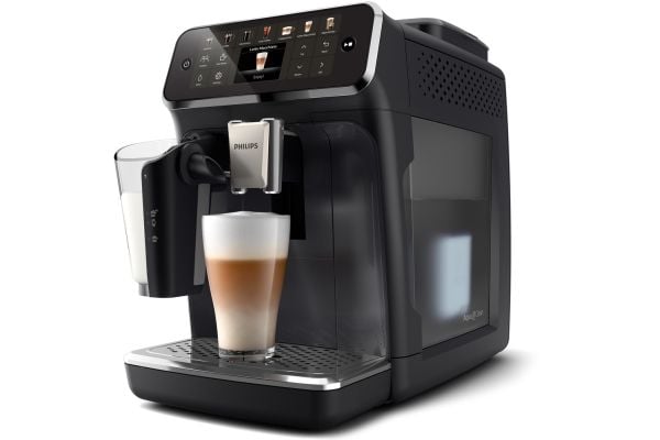 Philips Series 4400 EP4441 - Automatisk kaffemaskin med melkeskummer - 15 bar - svart