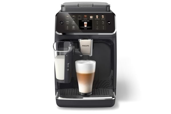 Philips Series 4400 EP4441 - Automatisk kaffemaskin med melkeskummer - 15 bar - svart