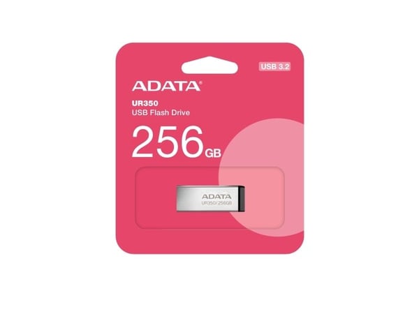 Pendrive ADATA MEMORY DRIVE FLASH USB3.2 256G/UR350-256G-RSR/BK ADATA