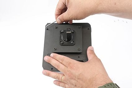 Brodit 217037, Mobiltelefon/smarttelefon, Passiv holder, Bil/innendørs, Svart
