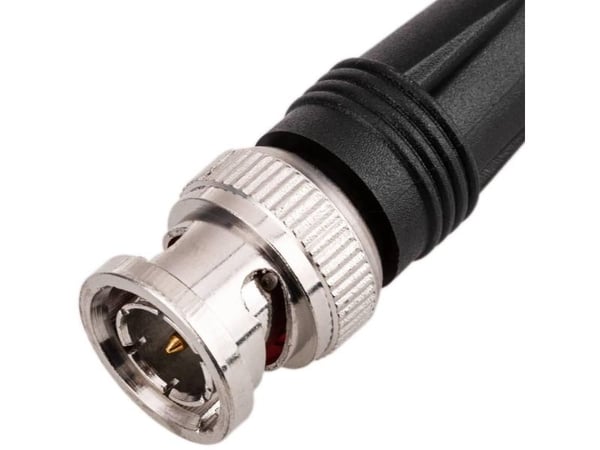 MicroConnect - Antennanslutare - BNC hane - rostfritt stål