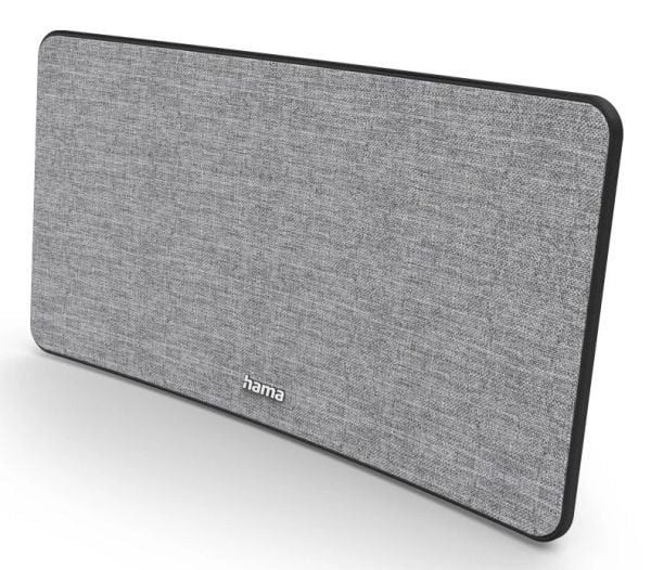 Hama Fabric Design, Innendørs, Svart, Grå, 2 m, 470 - 690 MHz, 2 m, DVB-T, DVB-T2