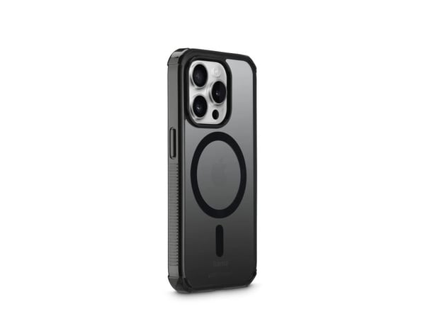 Hama MagCase Extreme Protect mobiltelefondeksel til Apple iPhone 15 Pro, svart (00137938)