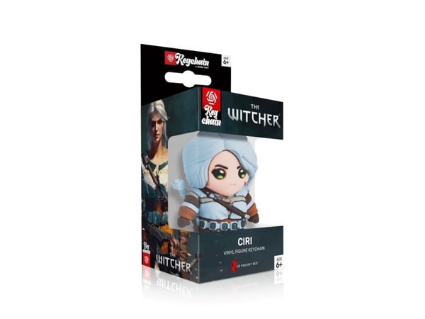 Cenega The Witcher Ciri 3D nøkkelring, samleobjekt, videospill
