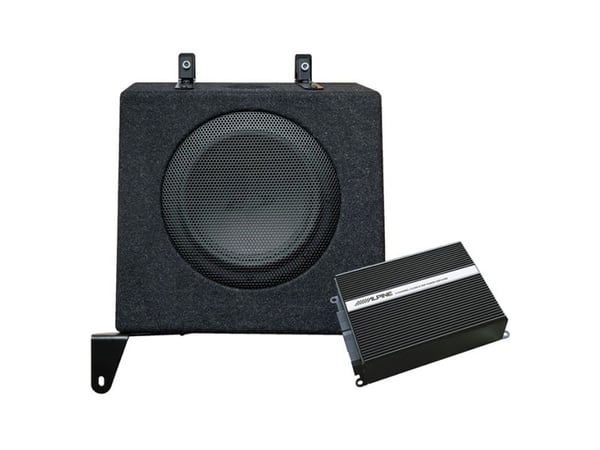 Alpine DSP &amp; subwoofer-järjestelmä Ford Transit Custom 7