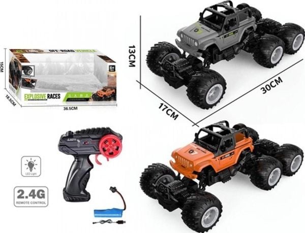 Auto R/C 2,4 GHz USB-lading