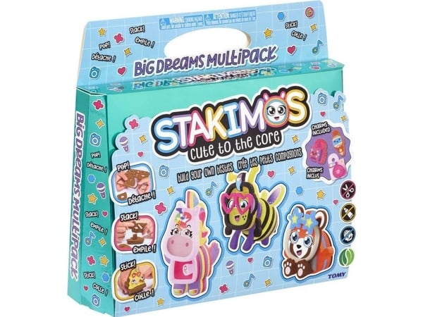 Tomy STAKIMOS 3-pack Big Dreams Friends E73626 /4