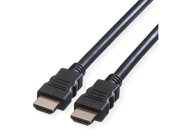 ROLINE 5m HDMI, 5 m, HDMI Type A (Standard), HDMI Type A (Standard), 3D, 10,2 Gbit/sek., Svart