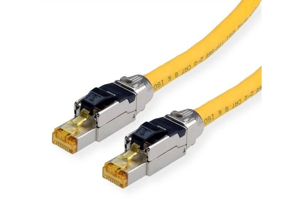 ROLINE 21.15.1853, 3 m, Cat8.1, S/FTP (S-STP), RJ-45, RJ-45, Gult
