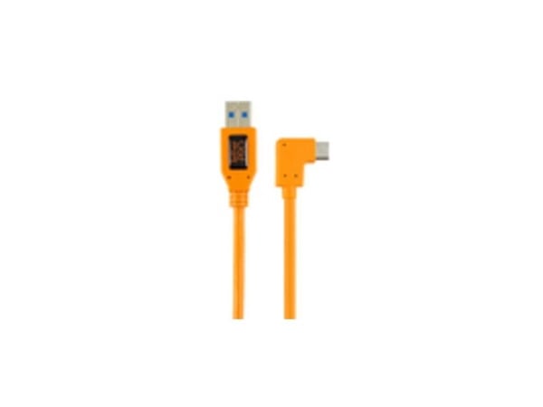 Tether Tools CUCRT02-ORG, 0,5 m, USB A, USB C, USB 3.2 Gen 1 (3.1 Gen 1), 5000 Mbit/s, Oranssi