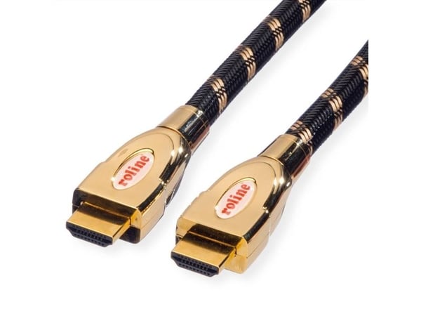 ROLINE GOLD HDMI Ultra HD Cable + Ethernet, M/M 2 m