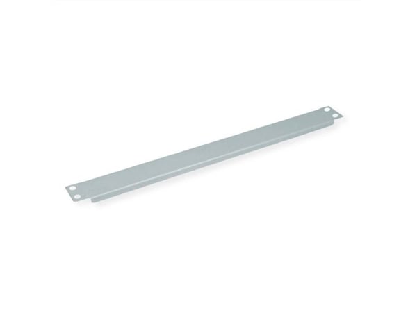 Value 26.99.0295, Blindpanel, Grå, 1U, 48,3 cm (19")