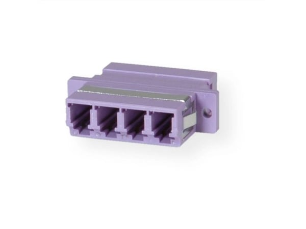 Value Fibre Optic Adapter LC quadruple, OM4 PB