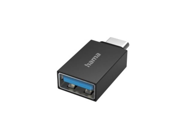 Hama 00200311, USB Type-C, USB A-tyyppi, Musta