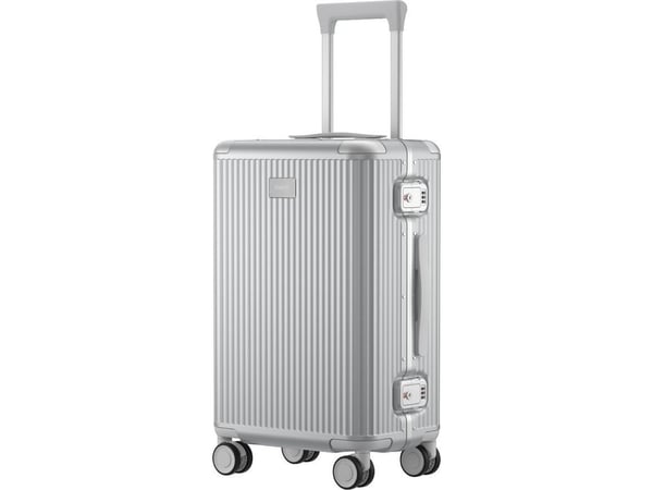 Xiaomi - Spinner 24" - hardside - 6000 series aluminum alloy frame, polykarbonatskall, zinc alloy protective corners - sølv