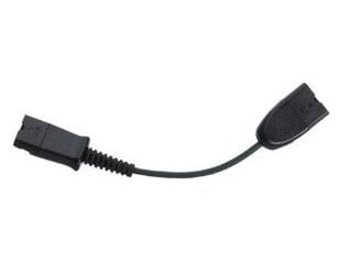 HP Poly 4-polig QD till 6-polig QD-kabel (0,13 m), Kabel, Svart